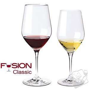   Classic Red & White Wine Glass Collection  Set of 8