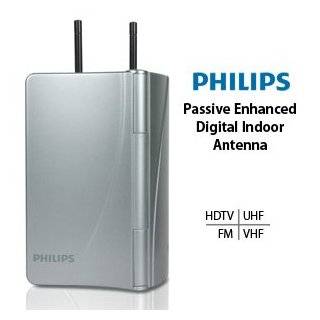 Philips Digital Indoor Antenna HDTV/UHF/VHF/FM Model SDV2711/27