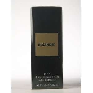  Jil Sander No.4 By Jil Sander Rich Shower Gel, 6.8 Ounce 
