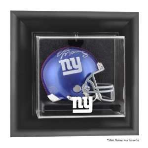  New York Giants Framed Wall Mounted Logo Mini Helmet 