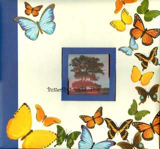 BUTTERFLY 12x12 SCRAPBOOK Memory Album Martha Stewart  