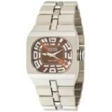 EOS New York 17STBRN Blok Metal Band Watch