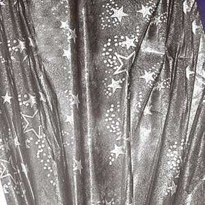  Outline Stars on Black Gossamer 19 in. x 100 yds 