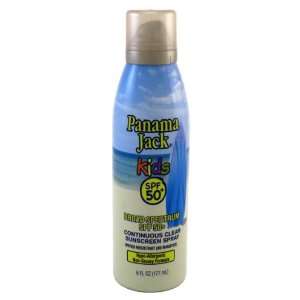 Panama Jack Continuous Spf#50+ Clear Spray Kids 6oz  