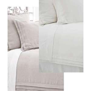  Pine Cone Hill Pleated Linen Duvet Covers Twin
