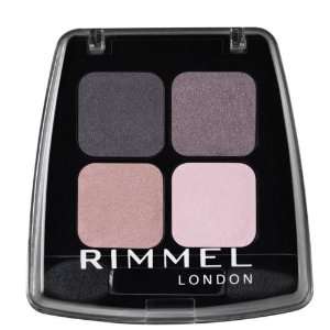 Rimmel London Colour Rush Eye Shadow Quad, Smokey Purple