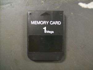 PSX Sony PLAYSTATION 1 Meg Memory card   