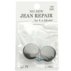  No Sew Jean Repair Antique Silver Buttons 3/4 Inch