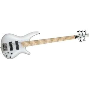  Ibanez Soundgear SR305M 5 String Bass Guitar   Pearl White 