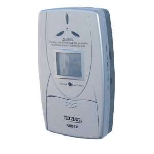  Techko S003X Indoor Motion Detector Alarm, 200 Square Foot 