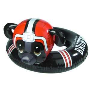   CLEVELAND BROWNS INFLATABLE MASCOT INNER TUBES (3)