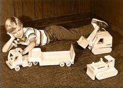 Wooden Toy Construction Truck Plans, children, kids S  