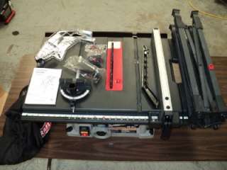 Craftsman 10 in. Table Saw with Folding Stand Model # 28462 (#1 