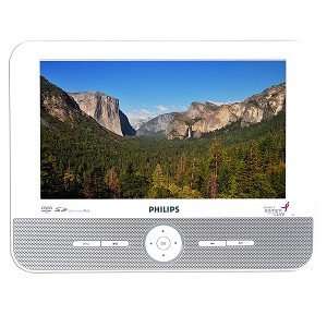   Widescreen Portable DVD Player/Digital Photo Frame w/iPod Dock (White