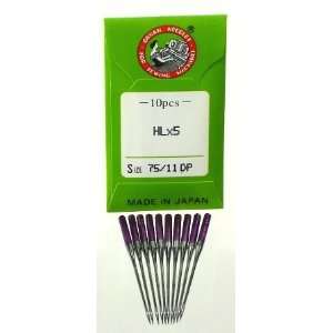  JANOME ORGAN NEEDLES HLx5 Needle #11 10/pk. Use with1600P 