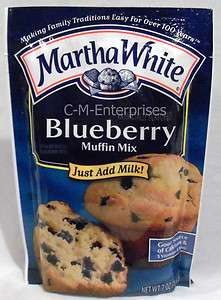 Martha White Blueberry Muffin Mix 7 oz  
