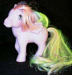 Vintage My Little Pony Rainbow TICKLE Pegasus Figure  