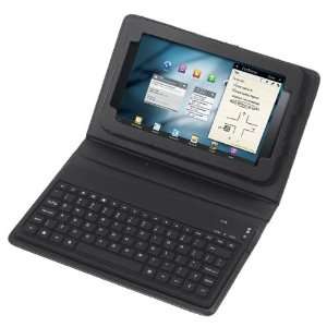  Keyboard + Leather Case Stand for Samsung Galaxy Tab 7 GT P6210