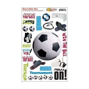   Ons 7 5/8X12 Sheet Soccer SSRO 632; 6 Items/Order
