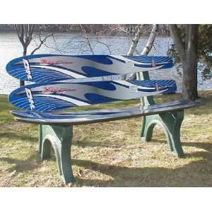  SkiChair Ski Chair   Blue Atlantic Water Ski Bench 