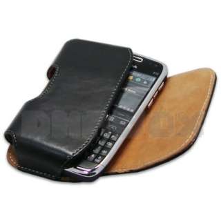For Nokia E72 , Leather Case Belt Clip Cover Pouch Film  C1  