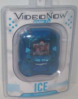 This is for a Video Now Color FX Ice Blue PVD Player, brand new in 