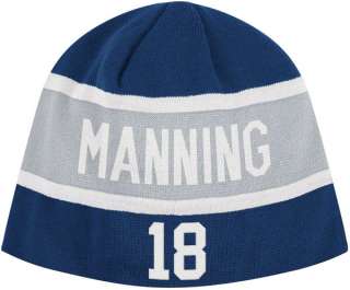 Peyton Manning Indianapolis Colts Player Name & Number Knit Hat  