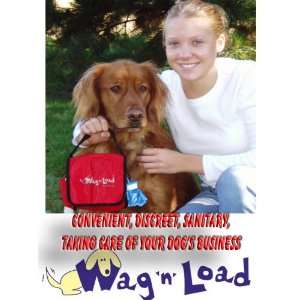 Dog Poop Bag Holder Large (60 80+ Lb Dog) Red Pet 
