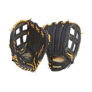  Gopher Black Diamond Leather/Synthetic Gloves