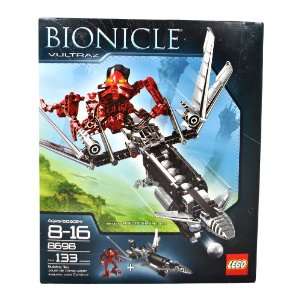 Lego Year 2008 Bionicle Series Set # 8698   VULTRAZ with Ultra Fast 