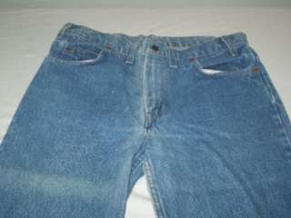 vtg Levis 581 orange tab faded jeans 33x26.5  