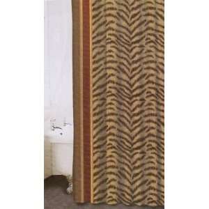   Kingdom (Zebra Look), Waverly Fabric Shower Curtain