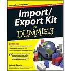 NEW Import / Export Kit for Dummies   Capela, John J.