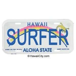  Surfer Hawaii License Plate