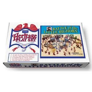  Marx Heritage Battle of the Little Bighorn Play Set Box 