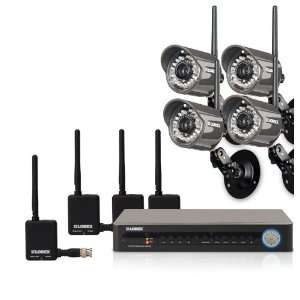   with 4 Digital Wireless Security Cameras LH118501C4WB