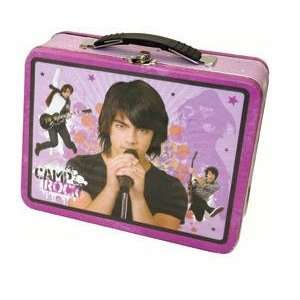    Jonas Brothers Pink Carry All Tin Lunch Box 