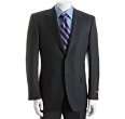 canali navy stripe pure wool 2 button suit