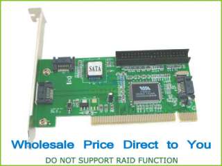 Port SATA Serial ATA+IDE PCI I/O Controller PC Card  