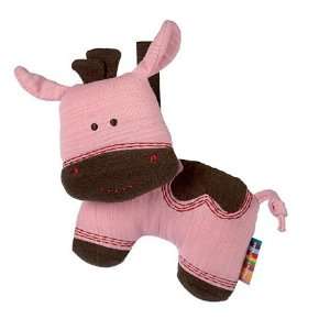  Jumbles Soft Toy   Pink Cow Baby