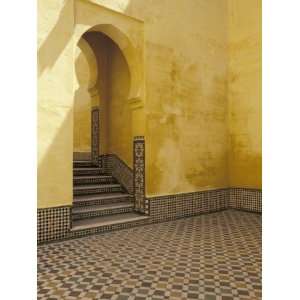  Interior Courtyard of Moulay Ismail Mausoleum, Morocco 