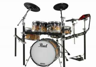 Pearl E Pro Live Electronic Drum Set w Cymbals&Rack  