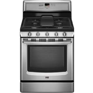  Maytag MGR8875W 30 Freestanding Gas Range with 5 Sealed 