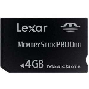  Lexar Media 4gb Platinum Ii Memory Stick Pro Duo Card 1 