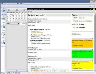TheDiary Manager is an excellent tool for scheduling personal projects 