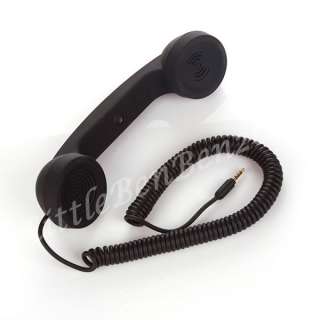 New Retro Cell Phone Handset for All Mobile Phones+Computers, Soft 