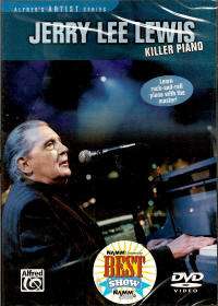 JERRY LEE LEWIS KILLER PIANO Play Learn Sheet Music DVD  