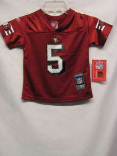 San Francisco 49ers Jeff Garcia NFL Toddler Jersey 3T  