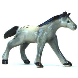  Miniature gray horse Toys & Games