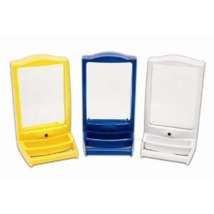  Mirror Mate Assorted (Blue, Yellow, & White) Everything 